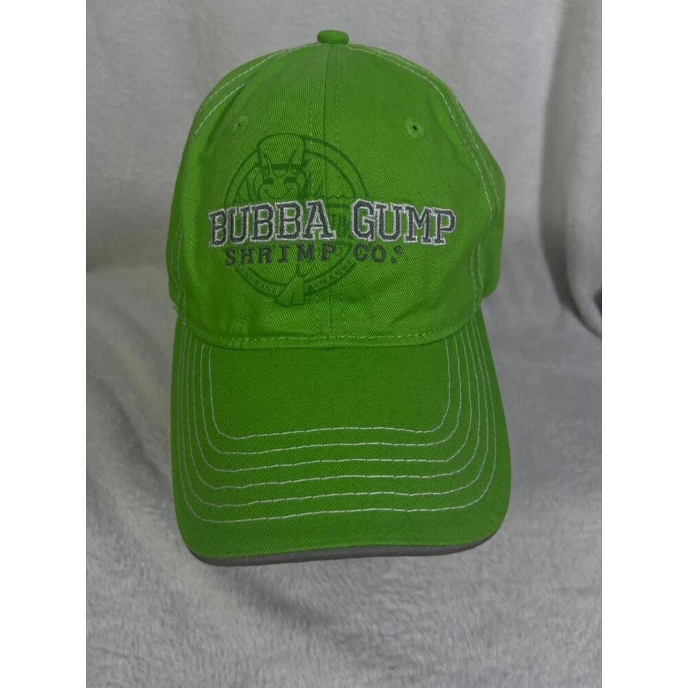 Bubba Gump Shrimp Co. Adult Hat Men's Women’s New Orleans Green LA EUC Baseball